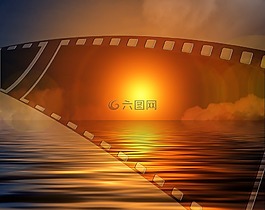電影,幻燈片,視頻