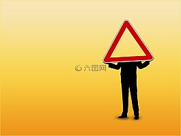 男子,剪影,盾