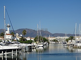 船,empuriabrava,景观