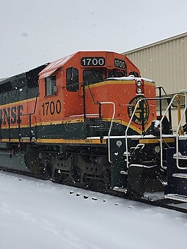 发动机,雪,bnsf