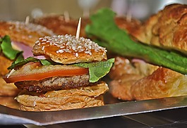 漢堡,食品,快餐