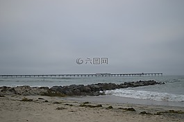 圣地亞哥,海洋,水