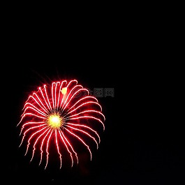 煙花爆竹,天空,夜