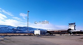 挪威,拉,機(jī)場