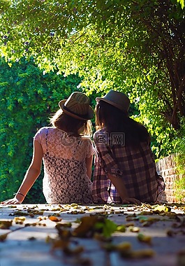 人,女孩,婦女