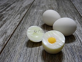 雞蛋,吃,食品