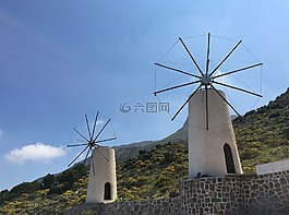 克里特岛,lasithi,高原