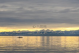 博登湖,山,高山