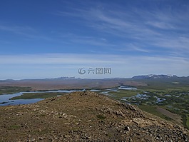 冰島,景觀(guān),天空
