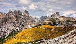birkenkofel,白云岩,山