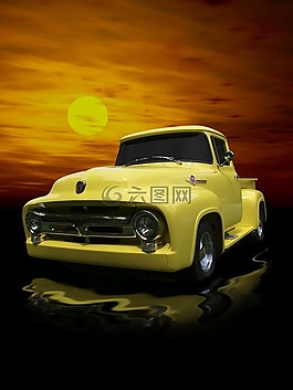 卡車,經(jīng)典,車輛