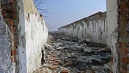 建筑,斯洛伐克,zrucanina