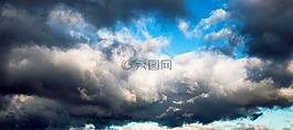 風(fēng)暴,云,天空