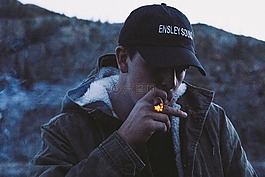 人,男子,男
