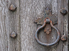 門環(huán),處理,老