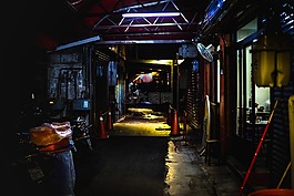 黑暗,夜,燈