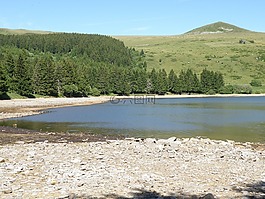 法國(guó),山,景區(qū)