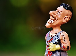 紋身藝術(shù)家,數(shù)字,滑稽