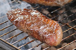 肉,烤架,慶典
