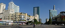 西貢胡志明市,越南,行人專用區