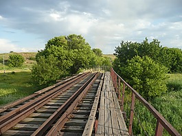 鐵路,橋,農(nóng)場kalinowo