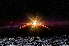 所有,空間,行星