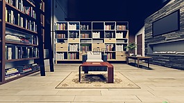 架,書柜,公寓