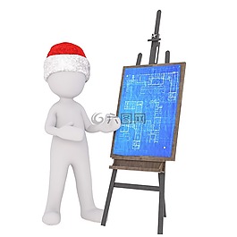 白人男性,3d模型,全身