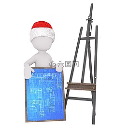 白人男性,3d模型,全身