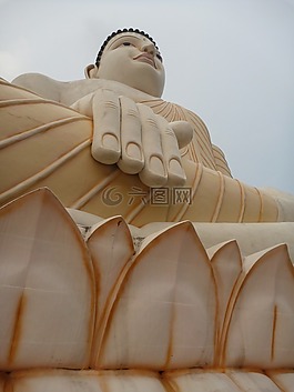 佛,雕像,佛教