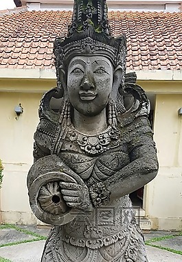 雕像,石,雕塑