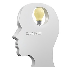 燈泡,女性,頭