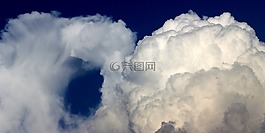 云,天空,蓬松