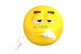 圖釋,表情符號,困