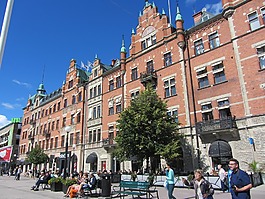 瑞典,市場,城市