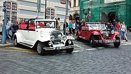 古董,汽車,布拉格