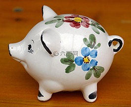 储蓄罐,仔猪,储存