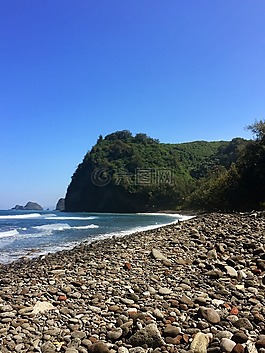 夏威夷,海灘,海