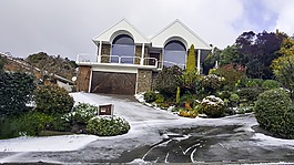 新西蘭,雪,冬天