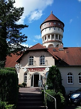 餐厅,水塔,坏 muskau