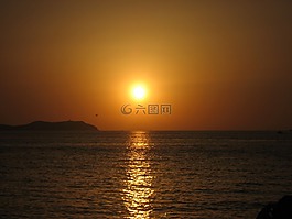 海,假期,牧歌