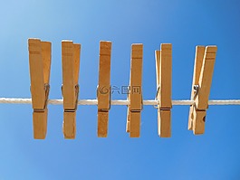 clothespin,木衣夾,曬衣繩