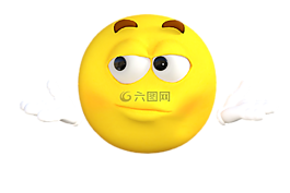 图释,表情符号,黄色