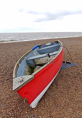 船,海灘,海岸