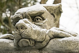 性質(zhì),動物,雕像