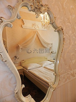 镜子,墙上的镜子,酒店客房