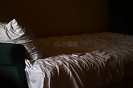 黑暗,房間,臥室