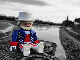 playmobil,玩具,湖