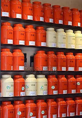 jar,展示,茶
