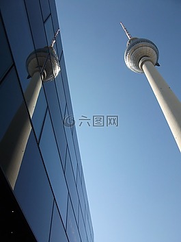 柏林,電視塔,名勝古跡